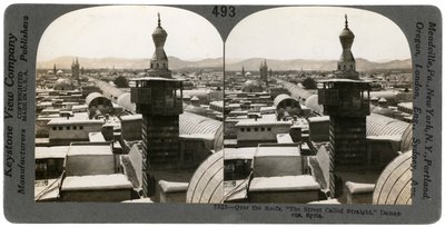 Damaszek, Syria, 1900. autorstwa Keystone View Company