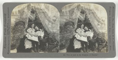 Do takich bowiem należy Królestwo Niebieskie, 1899. autorstwa Keystone View Company