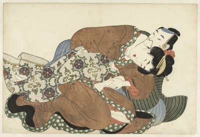 Para kochająca się autorstwa Kikugawa Eizan (attributed to)