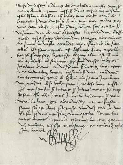 List króla René z Anjou, XV wiek, 1934. autorstwa King of Naples Rene of Anjou