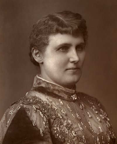 Christina Nilsson, szwedzka sopranistka operowa, 1888 autorstwa Kingsbury and Notcutt