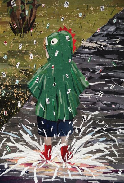 Plusk potwora autorstwa Kirstie Adamson
