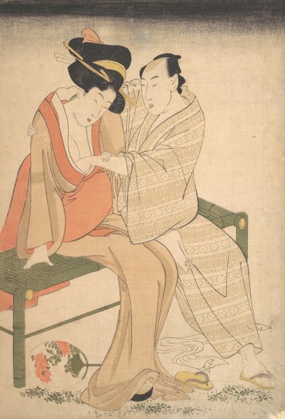 Para kochanków, 1795. autorstwa Kitagawa Utamaro