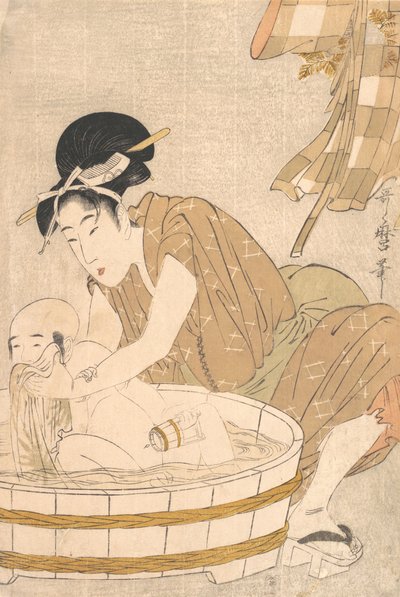 Gdzie jest miazga rybna, lub? 1801. autorstwa Kitagawa Utamaro