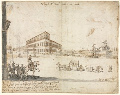 Osiemnaście widoków Rzymu: Kwirynał autorstwa Kitagawa Utamaro