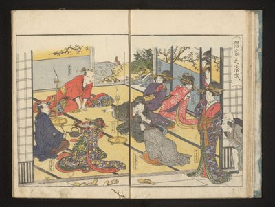 Kurtyzany Lachende autorstwa Kitagawa Utamaro