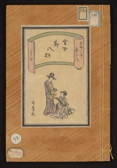 S Hej wv chodźmy w Yuki Ona Sato no Hassaku autorstwa Kitagawa Utamaro