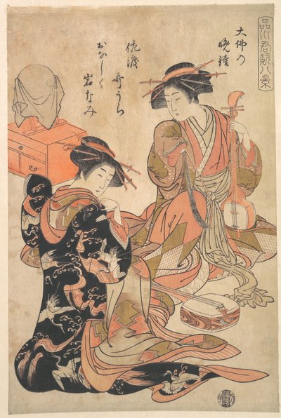  autorstwa Kitao Shigemasa