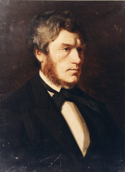 Carl Frederik Diriks autorstwa Knud Bergslien