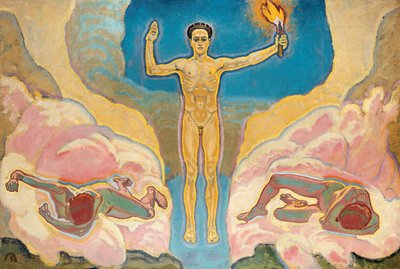 Das Licht - Światło ... (olej na płótnie) autorstwa Koloman Moser