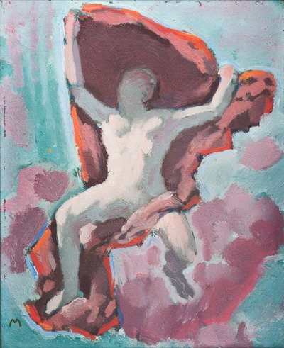 Figurenbild - Obraz postaci ... (olej na płótnie) autorstwa Koloman Moser