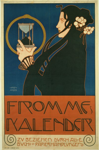 Frommes Kalender, 1903 autorstwa Koloman Moser