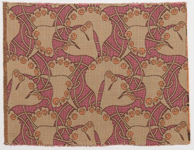 Projekt tkaniny, 1898. autorstwa Koloman Moser