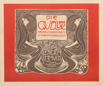 Źródło, 1901. autorstwa Koloman Moser