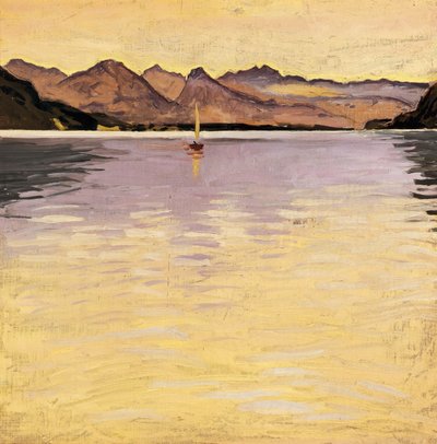 Wolfgangsee - Jezioro Wolfgang ... autorstwa Koloman Moser