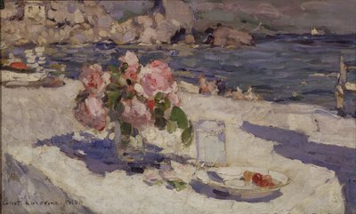 Nad brzegiem morza, 1910 autorstwa Konstantin Alekseevich Korovin