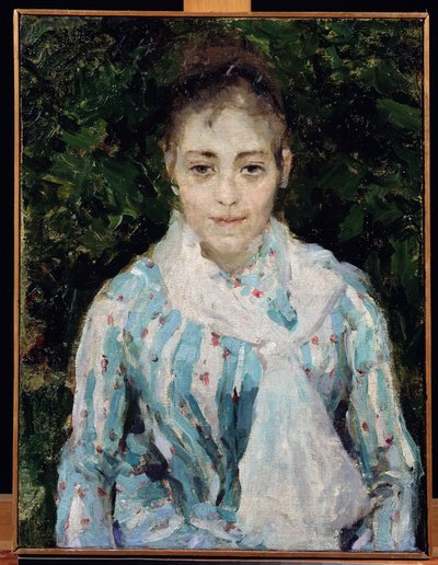 Portret artystki Marii Yakuntchikovej Weber (1870-1902) (Portret artysty M.Yakunchikovej Weber). Dzieło Konstantina Aleksiejewicza Korowina (1861-1939), namalował jego autorstwa Konstantin Alekseevich Korovin