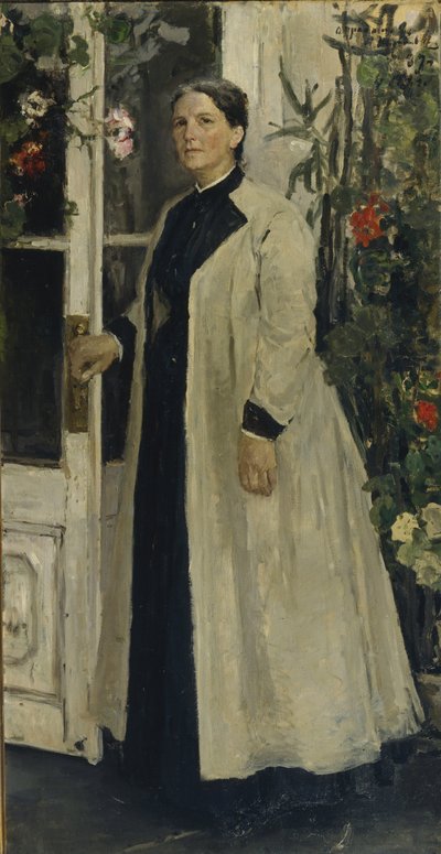 Portret Olgi Pawłownej Orłowej 1838-1926 autorstwa Konstantin Alekseevich Korovin