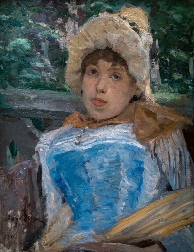 Portret dziewczyny z chóru autorstwa Konstantin Alekseevich Korovin