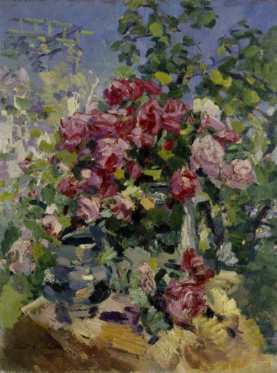 Róże, 1917 autorstwa Konstantin Alekseevich Korovin