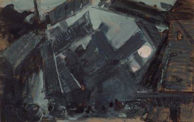 Scenografia do baletu Don Quijote L. Minkusa, 1900 autorstwa Konstantin Alekseevich Korovin