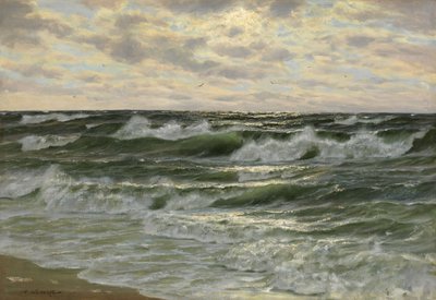 Toczące się fale autorstwa Konstantin Alexandrovich Veshchilov