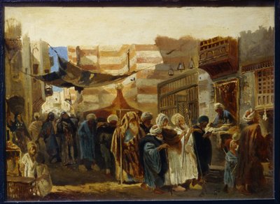 Ceremonia pogrzebowa w Kairze autorstwa Konstantin Egorovich Makovsky