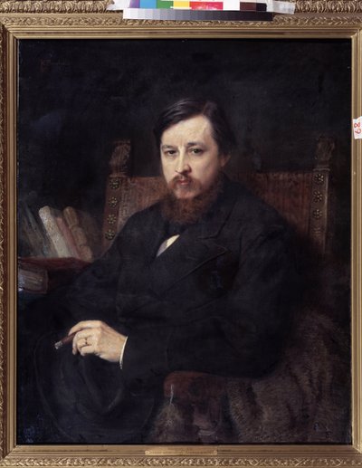 Portret kompozytora Michaiła P. Azanczewskiego (Azanchevsky) (1839-1881) (Portret kompozytora M.P.Azanchevsky