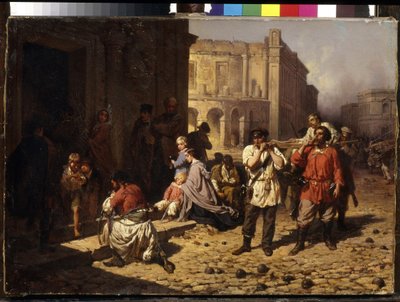 Oblężenie Sewastopola w 1854 r autorstwa Konstantin Nikolaevich Filippov