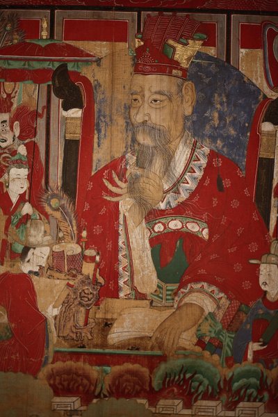 Byeonseong, Szósty Król Piekieł (szczegół), 1798 autorstwa Korean School