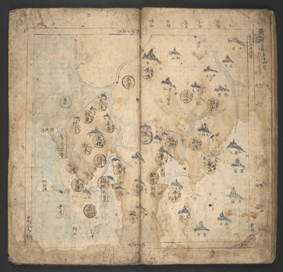 Dodaj lub. 13138, nr 6 Hwanghae-do, z „Yŏjido” (Atlas) autorstwa Korean School