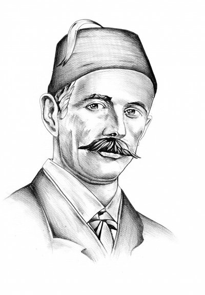 Portret dostojnego mężczyzny autorstwa Kulik
