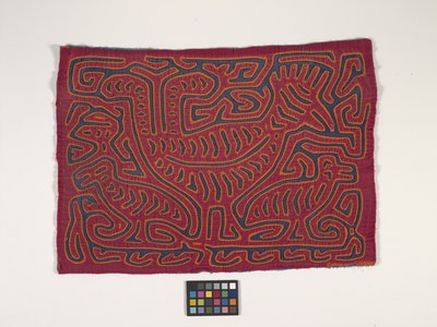 Panel koszuli (Mola) (zdjęcie) autorstwa Kuna Indian Culture