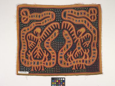 Panel koszuli (Mola) (zdjęcie) autorstwa Kuna Indian Culture