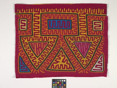 Panel koszuli (Mola) (zdjęcie) autorstwa Kuna Indian Culture