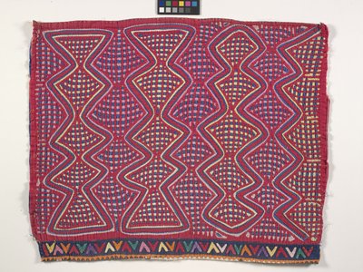 Panel koszuli (Mola) (zdjęcie) autorstwa Kuna Indian Culture