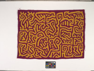 Panel koszuli (Mola) (zdjęcie) autorstwa Kuna Indian Culture