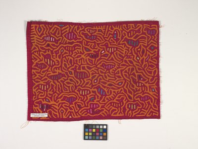Camisa Painel (Mola) (foto)polonês autorstwa Kuna Indian Culture