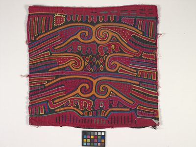 Panel koszuli (Mola) (zdjęcie) autorstwa Kuna Indian Culture