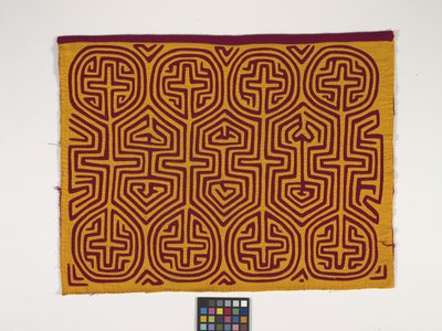 Panel koszuli (Mola) (zdjęcie) autorstwa Kuna Indian Culture
