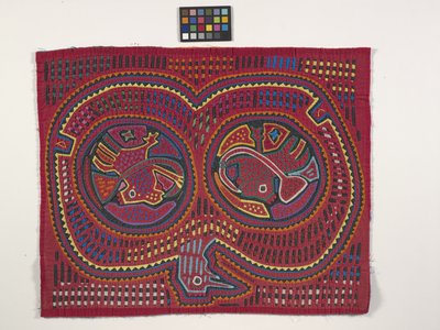 Panel koszuli (Mola) (zdjęcie) autorstwa Kuna Indian Culture