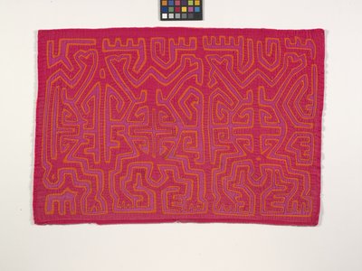 Panel koszuli (Mola) (zdjęcie) autorstwa Kuna Indian Culture