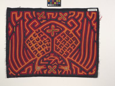 Panel koszuli (Mola) (zdjęcie) autorstwa Kuna Indian Culture