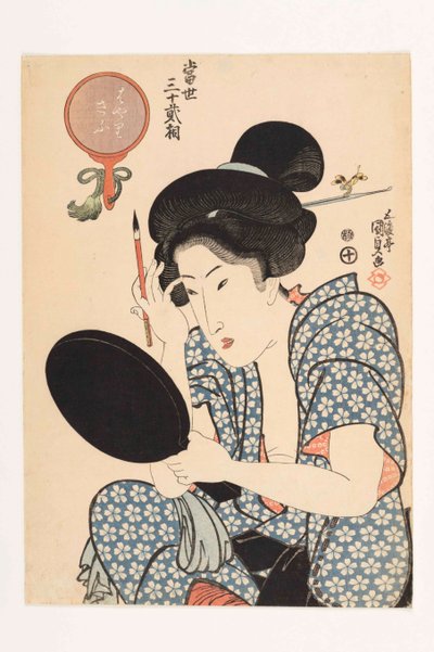 Typ popularny, z serii Tosei sanjuni so Nowoczesne trzydzieści dwa typy, 1821-1822. autorstwa Kunisada