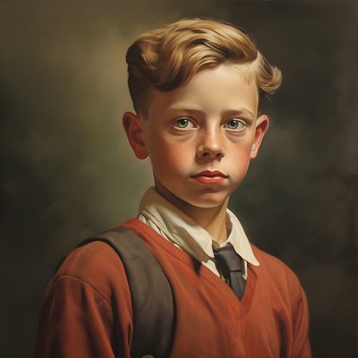 Niemiecki chłopiec 1 autorstwa Kurt Heppke
