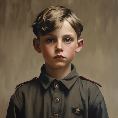 Niemiecki chłopak 3 autorstwa Kurt Heppke