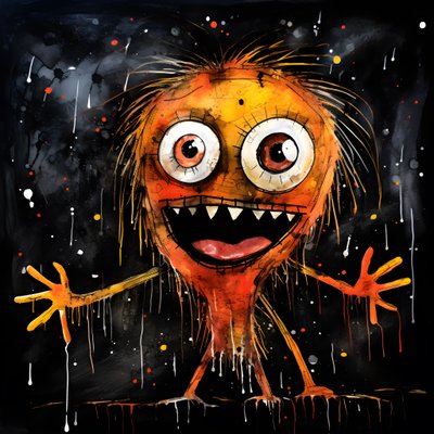 Halloweenowy potwór 3 autorstwa Kurt Heppke