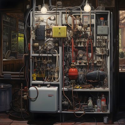 Sprzęt, ślusarz, klimatyzacja, prąd, hydraulika, narzędzia, inteligentny dom, ogród, przybory kuchenne 1 autorstwa Kurt Heppke