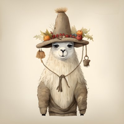 Lama, Ameryka XVIII wieku 2 autorstwa Kurt Heppke