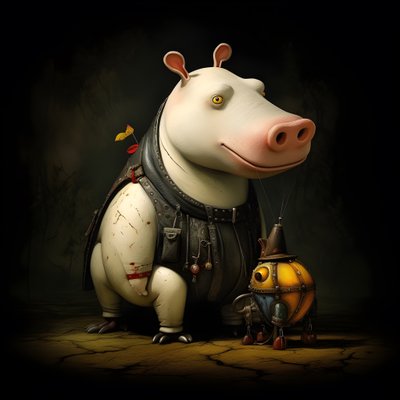 Moim zwierzakiem jest hipopotam 1 autorstwa Kurt Heppke